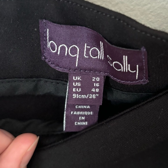 Ponte Slim Dress Pant - Picture 4 of 5